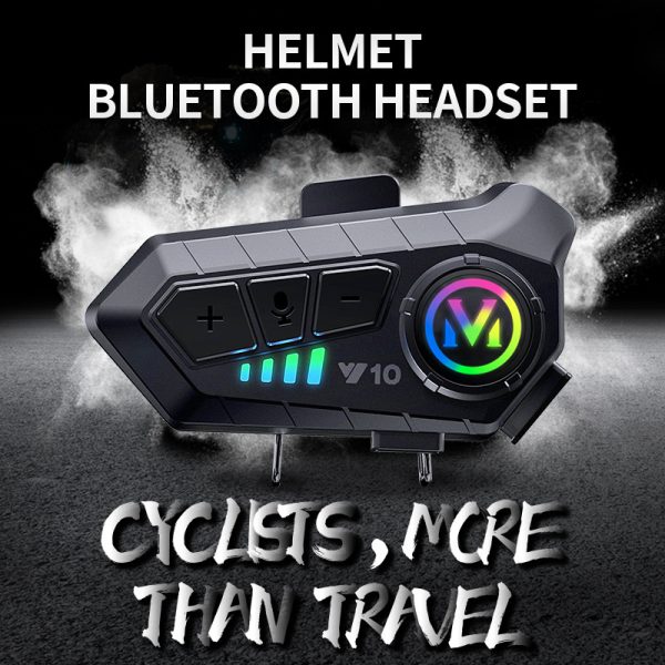 Helmet Bluetooth earphones